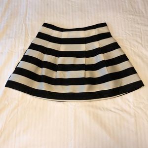 Skies Are Blue striped skirt